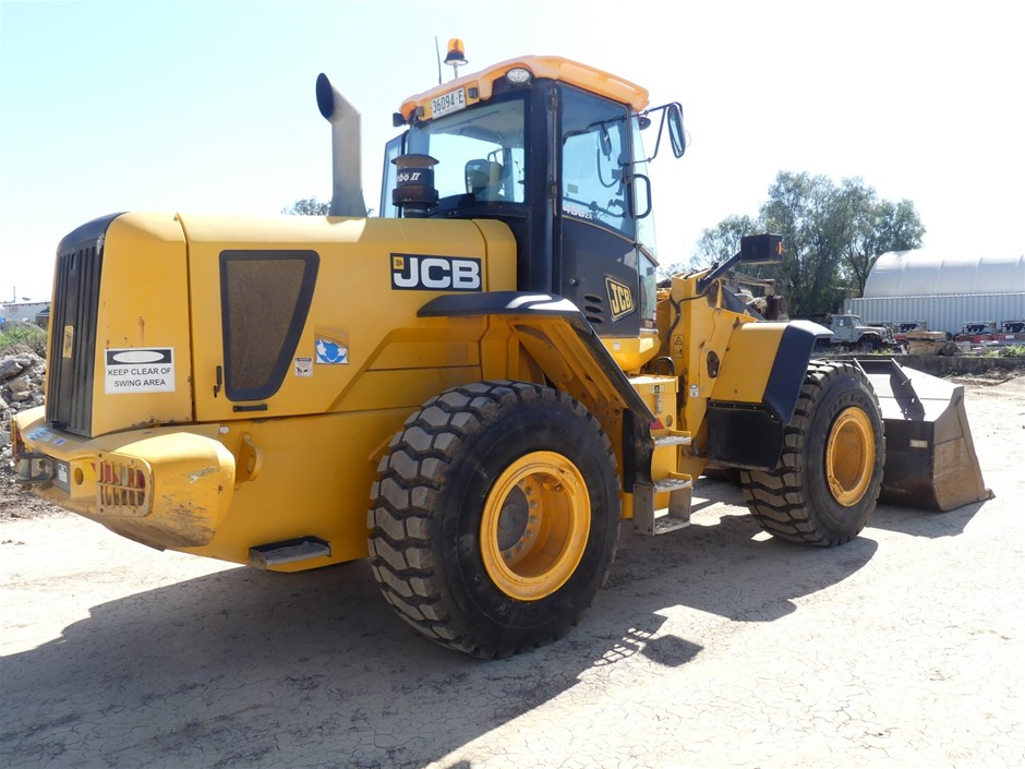 2015 JCB 456 ZX Articulated Wheel Loader Auction (0045