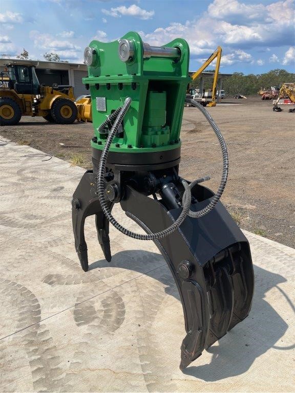 Hydraulic Rotating Grapple Attachment To Suit 12-16T Excavators (Unused)