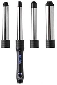 MUK Curl Stick V2.0 with 4 Interchangeable Titanium Barrels. NB: Minor Use.