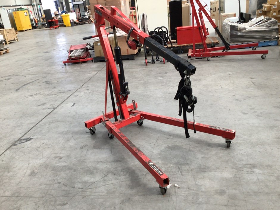 SCA 1000KG Folding Engine Crane Auction (0038-3030681) | Grays Australia