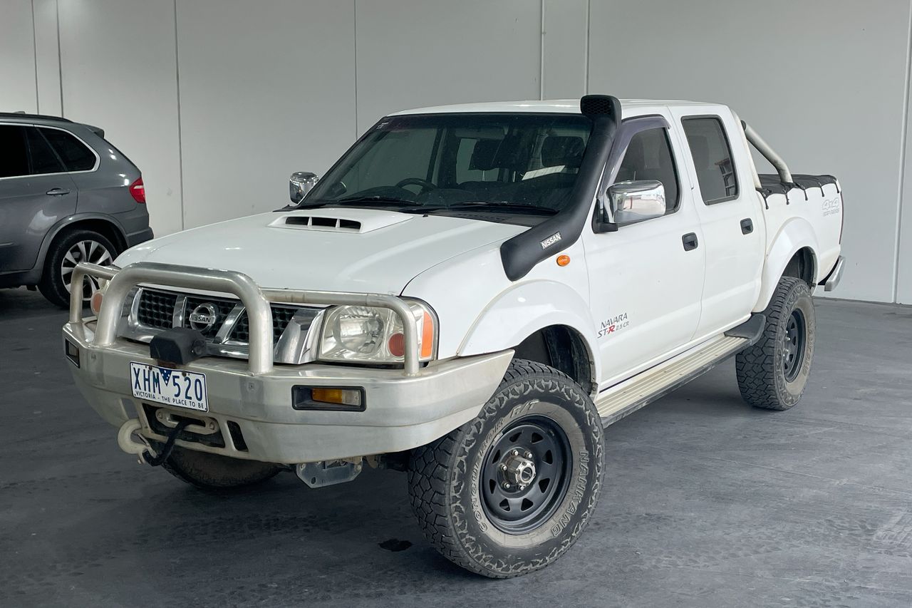 2009 Nissan Navara 4X4 ST-R D22 Turbo Diesel Manual Dual Cab Auction ...