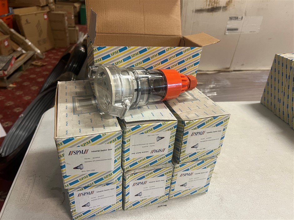 7x SPM - Extension Socket Auction (0468-3030090) | Grays Australia