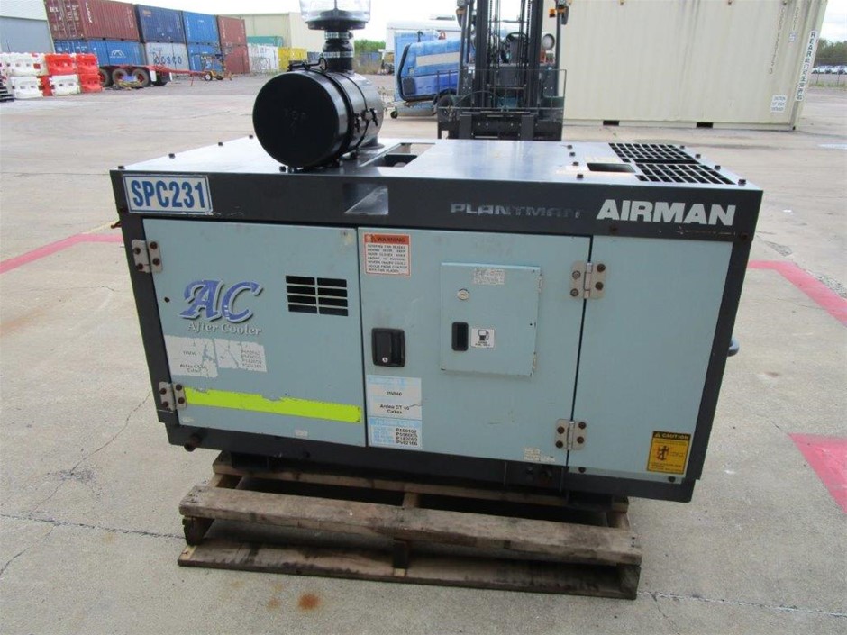 AIRMAN PDS75S Compressor Auction (0001-7053378) | Grays Australia