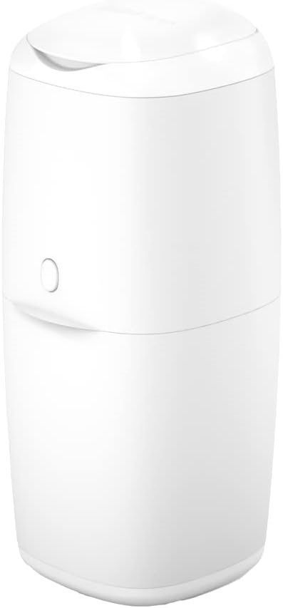 ANGELCARE Nappy Bin with Air-Seal™ Technology, White.