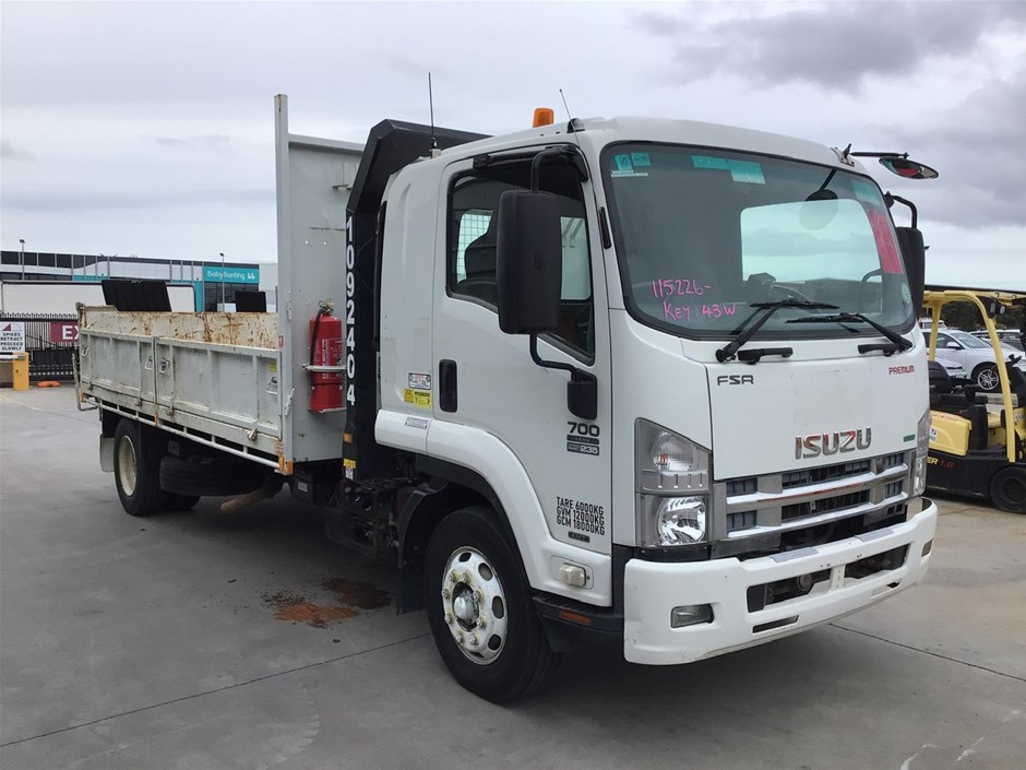 2011 Isuzu FSR 700 Long 4 x 2 Tipper Truck Auction (0001-3030124 ...