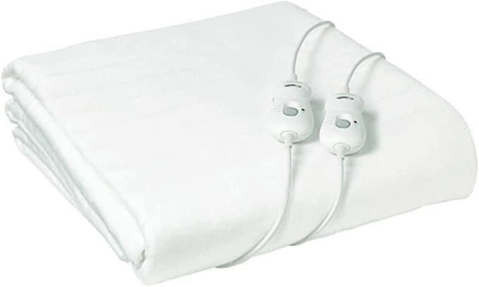 SUNBEAM Sleep Perfect Antibacterial Electric Blanket, Size Double, BLA6341.