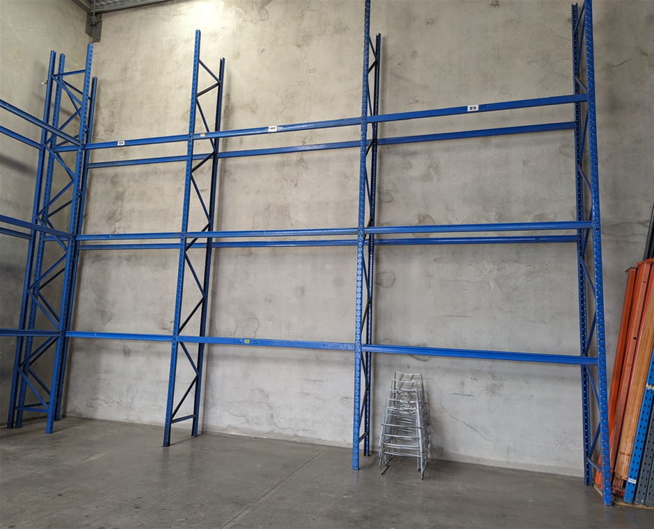 8 Bays of Pallet Racking Auction (0003-5057817) | Grays Australia