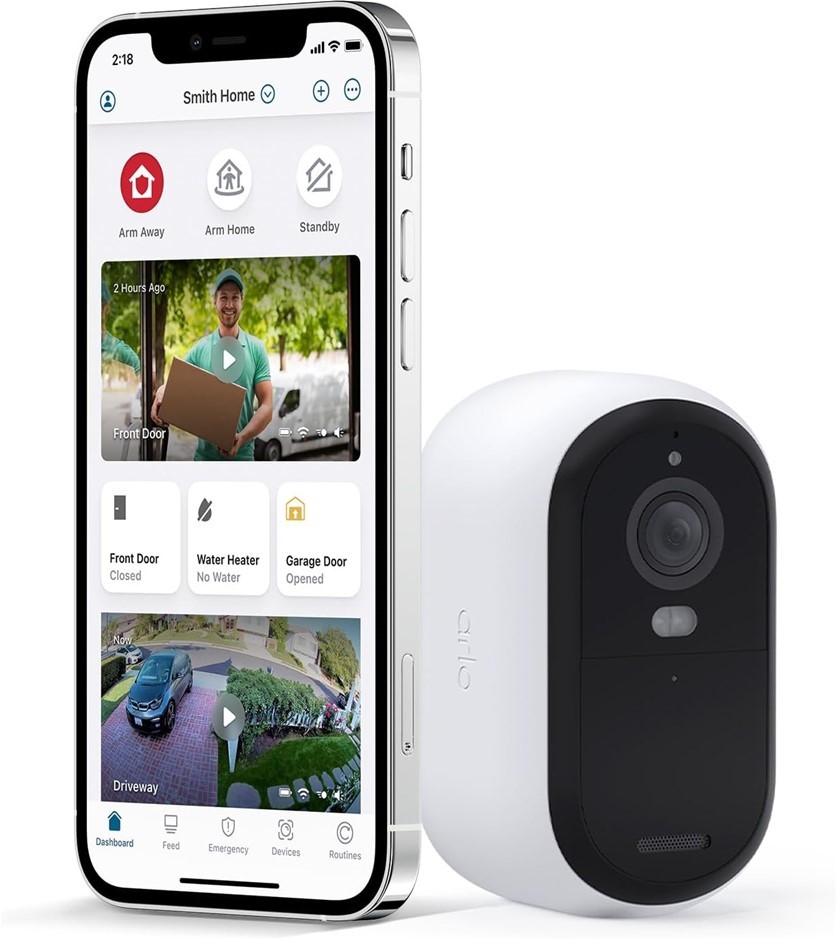 ARLO Essential 2K Outdoor Security Camera (2nd Generation) Outdoor & Indoor