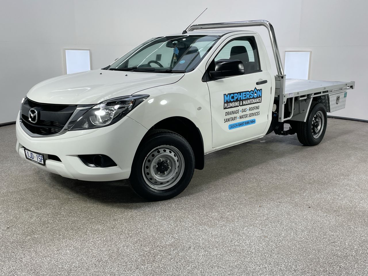 2017 Mazda BT-50 4X2 XT Turbo Diesel Manual Cab Chassis