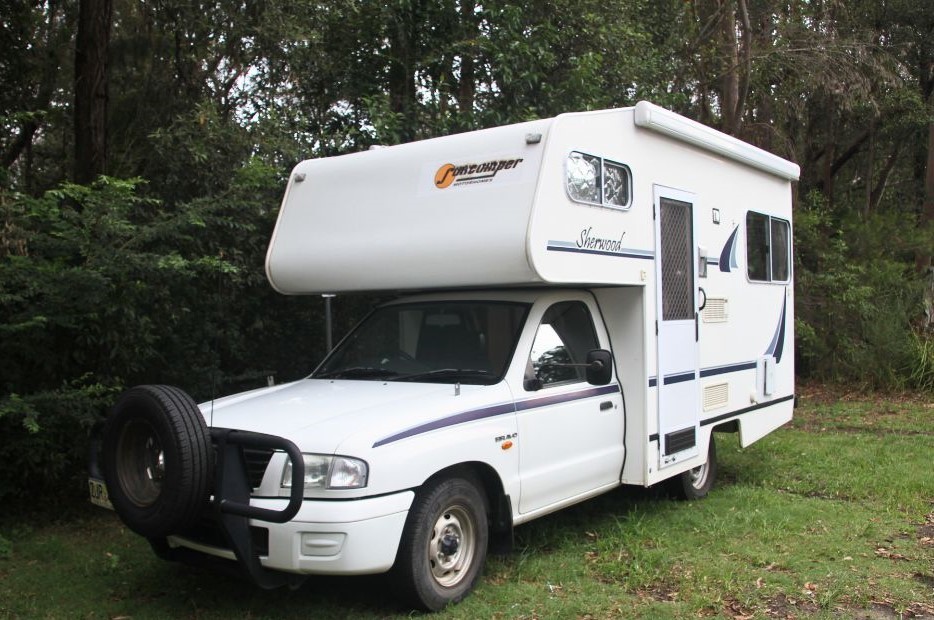 2004 MAZDA SUNCAMPER SHERWOOD 4x2 MOBILE HOME 