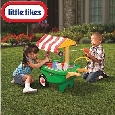 Little Tikes 2-in-1 Garden Cart & Wheelb
