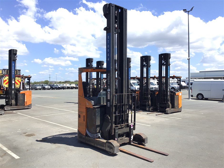 BT RRE160 Reach Forklift Auction (0031-7053712) | Grays Australia