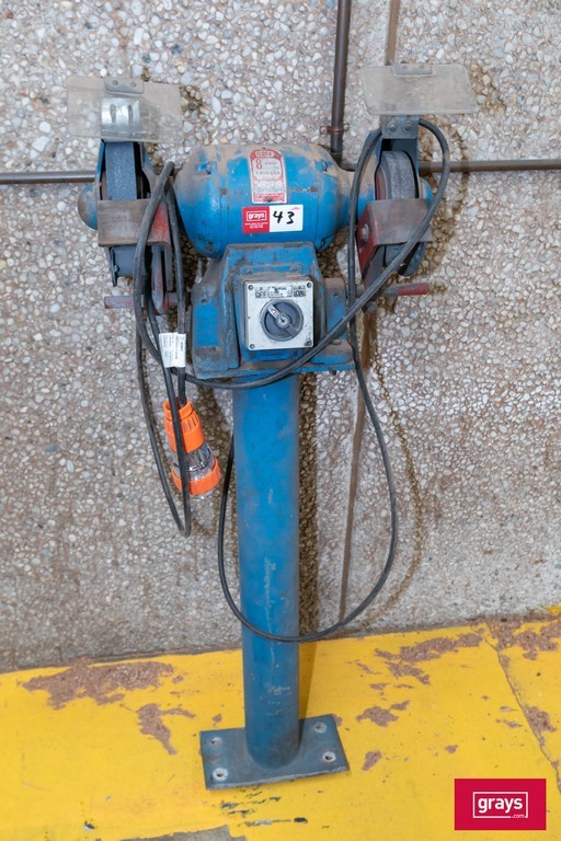 GMF 8" Senior Double Ended Pedestal Grinder