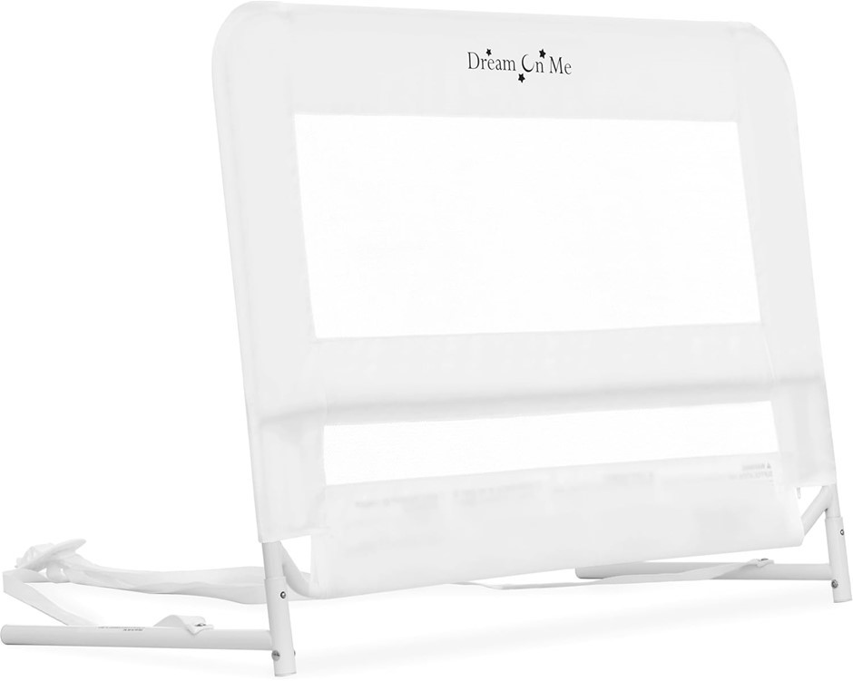 DREAM ON ME Lightweight Mesh Security Adjustable Bed Rail with Breathable M