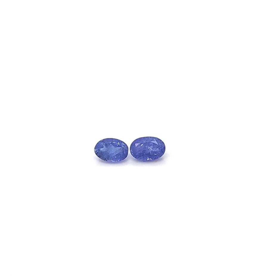 0.96 Ct - Pair of Tanzanite