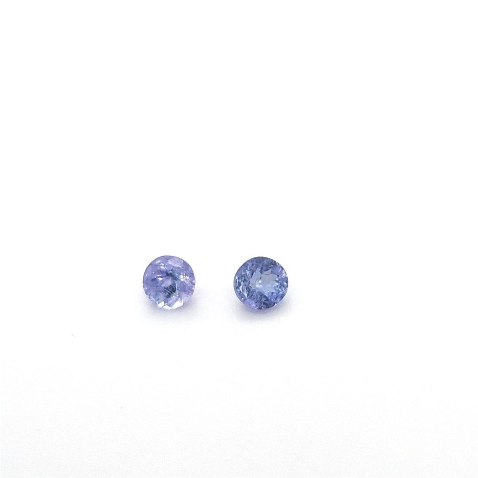 0.60 Ct - Pair of Tanzanite