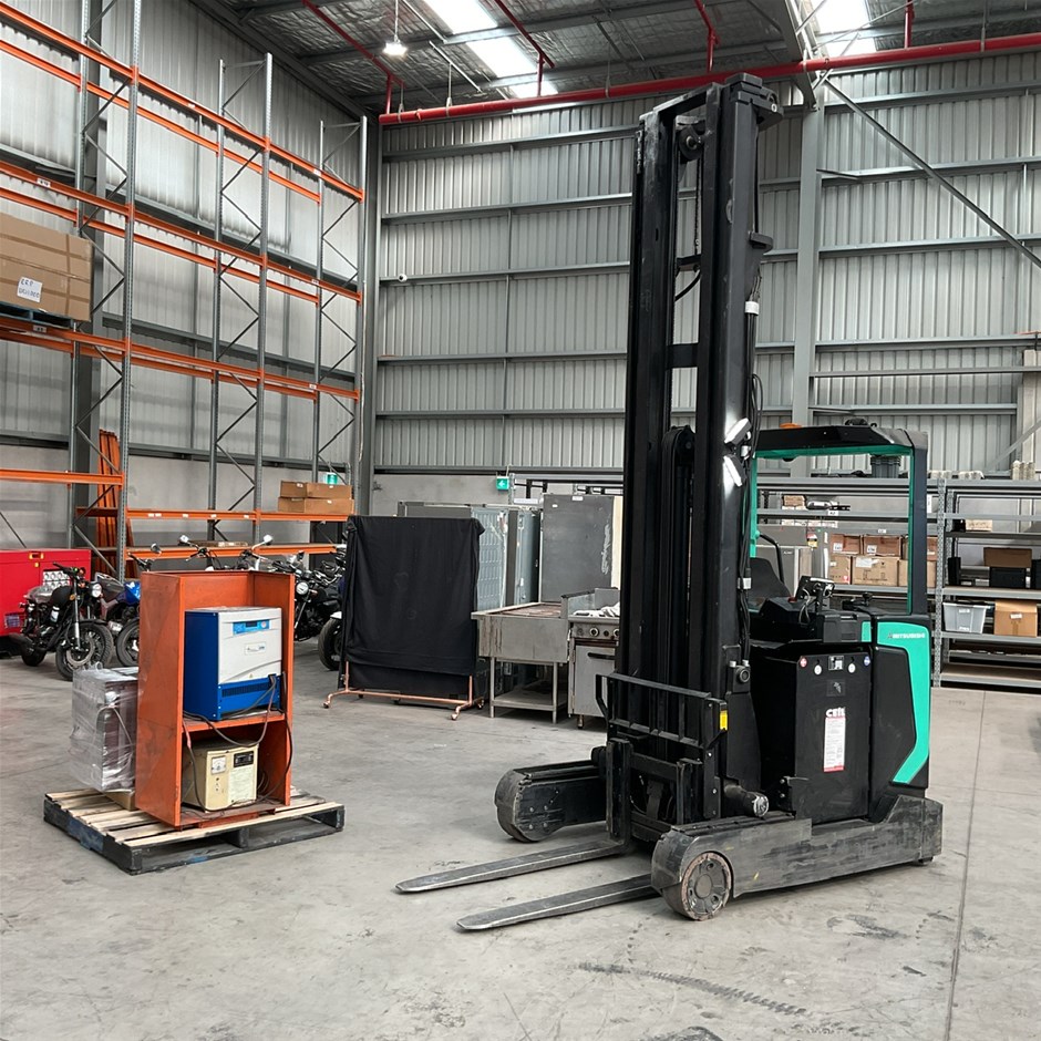 2015 Mitsubishi RB25N2X Reach Forklift Auction (0003-3030778) | Grays ...