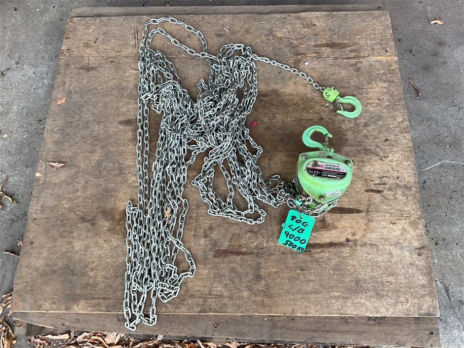 Unreserved Lever Hoists and Chain Blocks