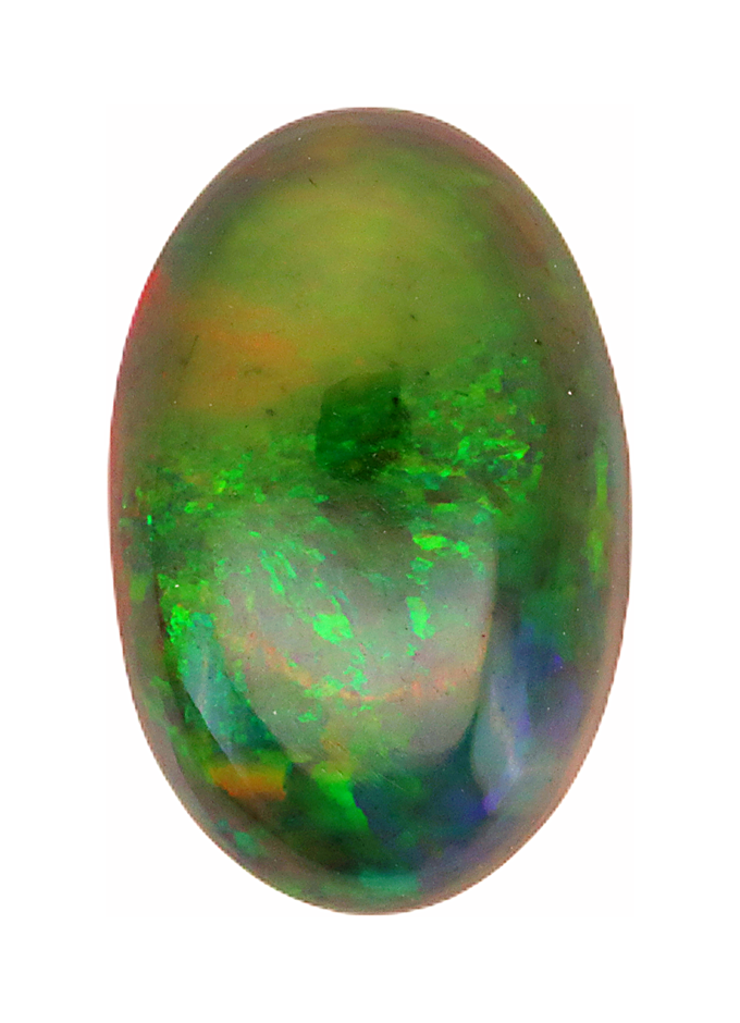 3.12 Carats Black - Color Play Opal
