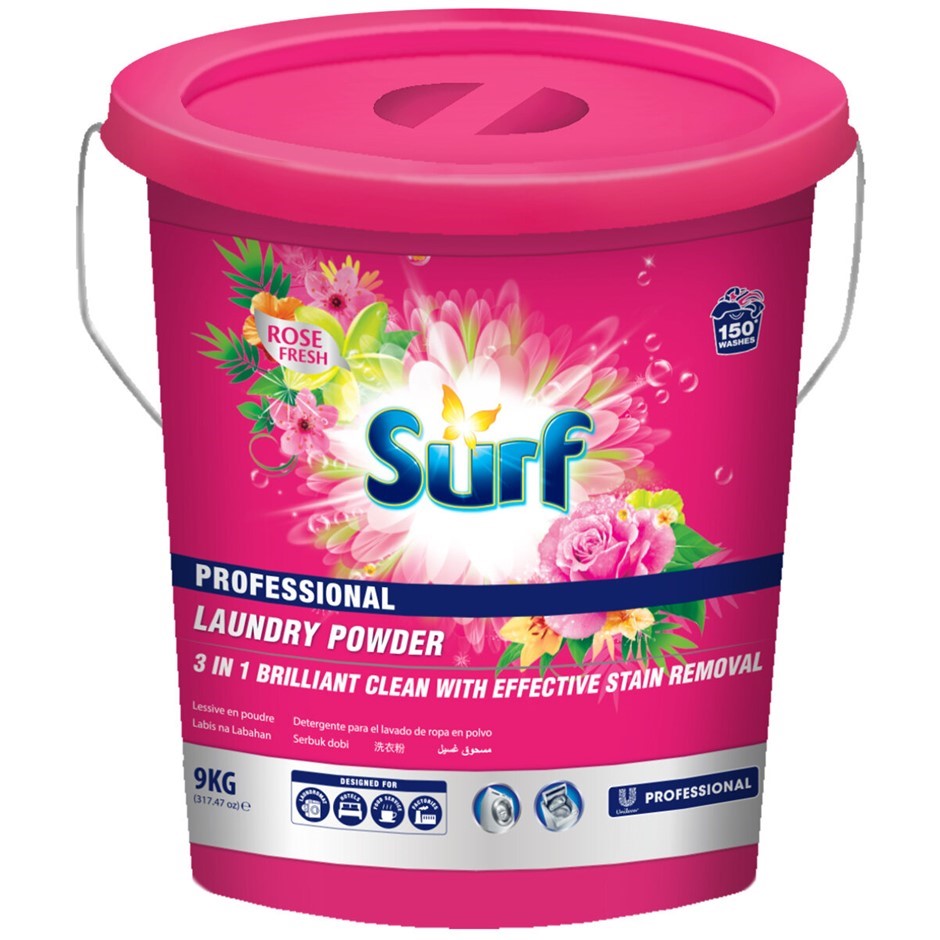 SURF Professional Laundry Powder, Rose Fresh, 9kg.