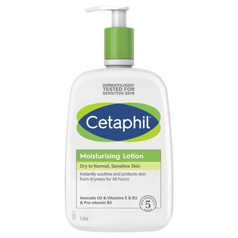 2 x CETAPHIL Moisturising Lotion w/ Avocado Oil & Vitamins E & B3 & Pro-Vit