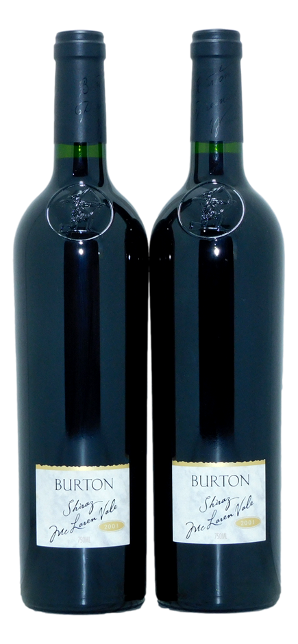 Burton Premium Wines Shiraz 2001 (2x 750mL), McLaren Vale.