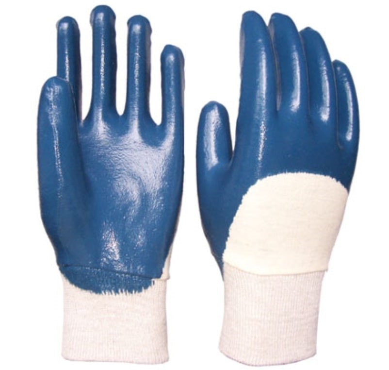 12 x General Purpose PVC Dipped Gloves Size L (EN 388 / 2111).