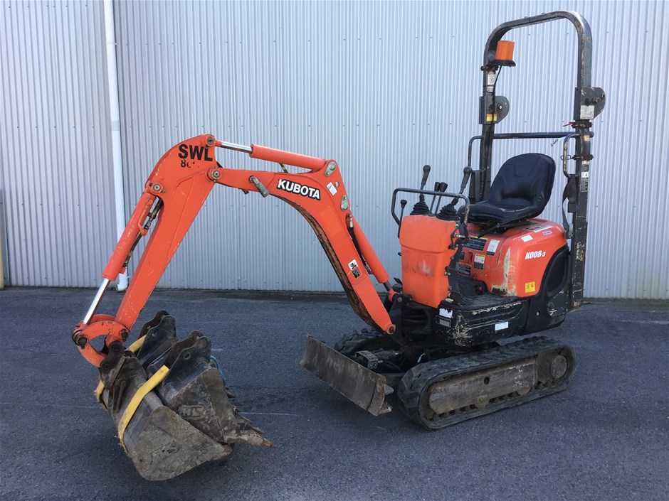 <p>Kubota K008-3 Mini Excavator</p>