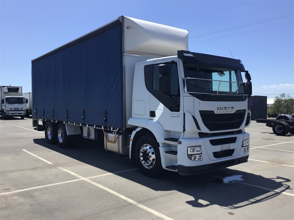 2019 Iveco Stralis 6 x 2 Curtainsider Rigid Truck