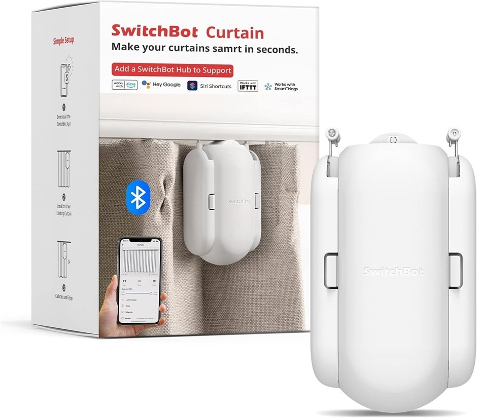 SWITCHBOT Curtain Smart Electric Motor. NB: Minor Use.