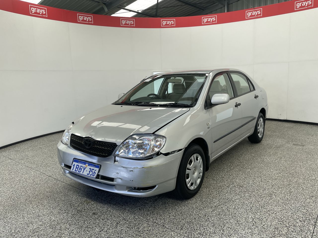 2002 Toyota Corolla Ascent ZZE122R Automatic Sedan