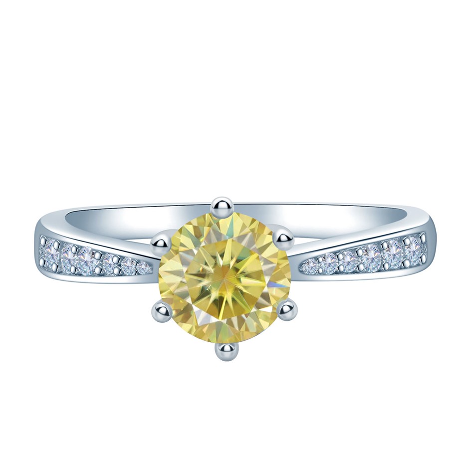 GRA-Certified Moissanite VVS1