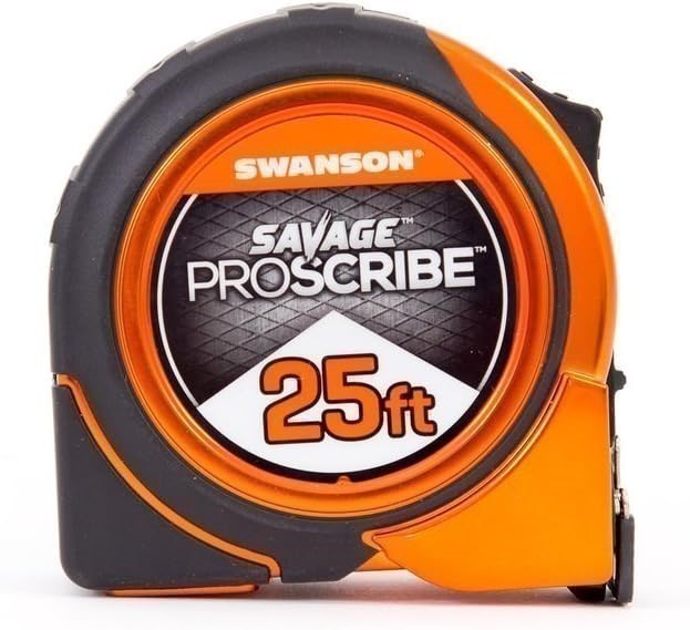 2 x SWANSON Tool 25-Feet Magnetic Savage Proscribe Tapes Measure, Product N