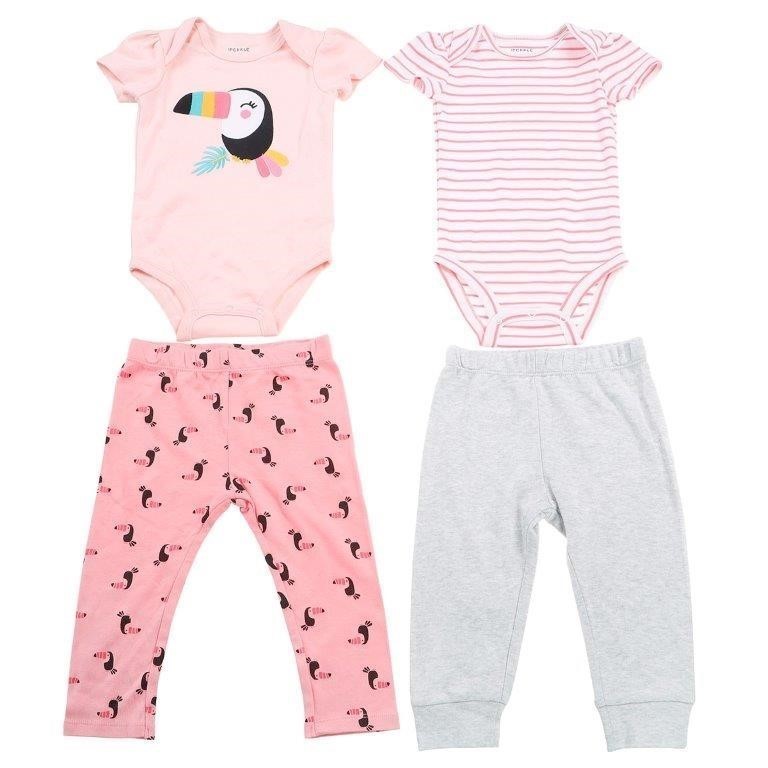 2 x PEKKLE Baby's 4pc Sets, Size 9M, Buyers Note - Discount Freight Rates