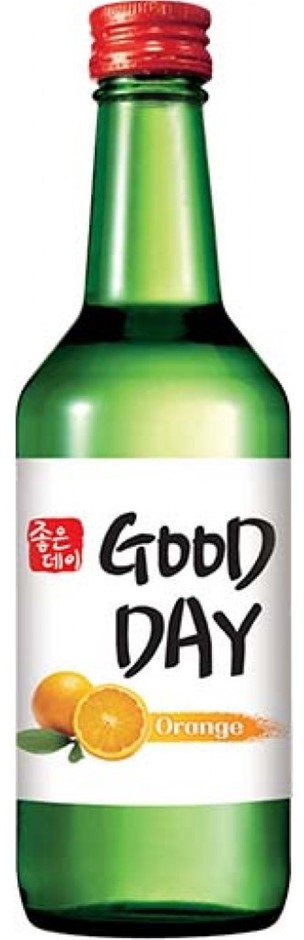 Good Day Orange Soju (20x 360mL). South 