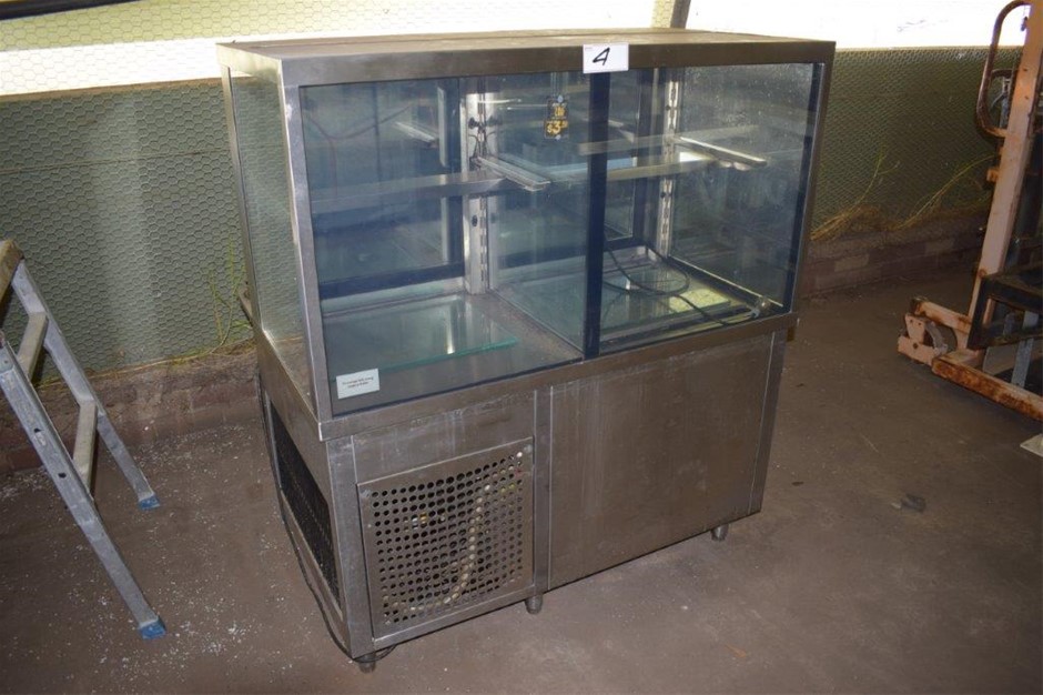 Kold Tech Stainless Steel Single Phase Display Fridge Auction (0004 ...