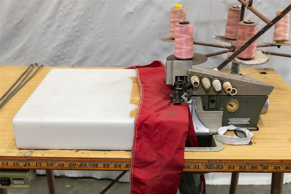 Rimoldi 32900-2CD Safety Stitch Overlocker Industrial Sewing Machine ...