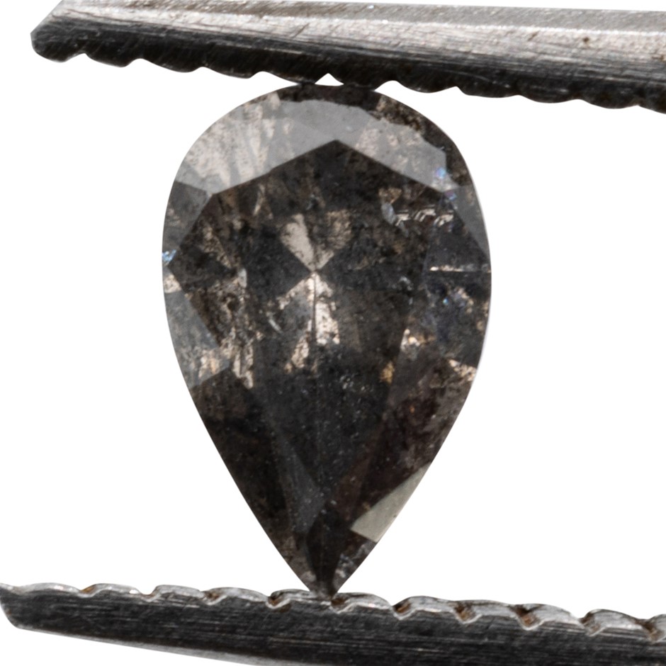 0.20ct Genuine Untreated Salt & Pepper Diamond