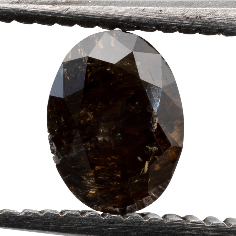 0.36ct Genuine Untreated Champagne Diamond