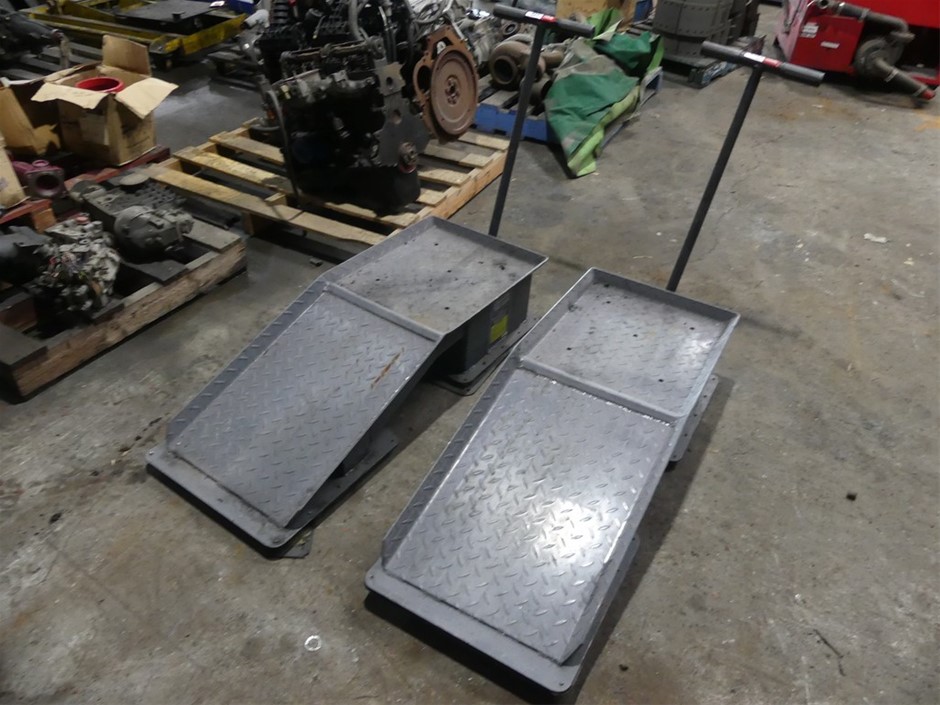 Qty 2 x Borum BTR20TP 20,000 Kg Truck Ramps Auction (0029-5057628 ...