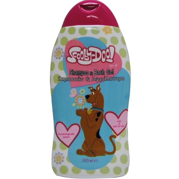 6 x Scooby-Doo 300ml Shampoo & Bath Gel 