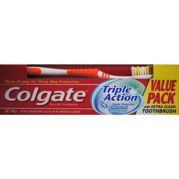 36 x Colgate 160g Toothpaste Triple Acti