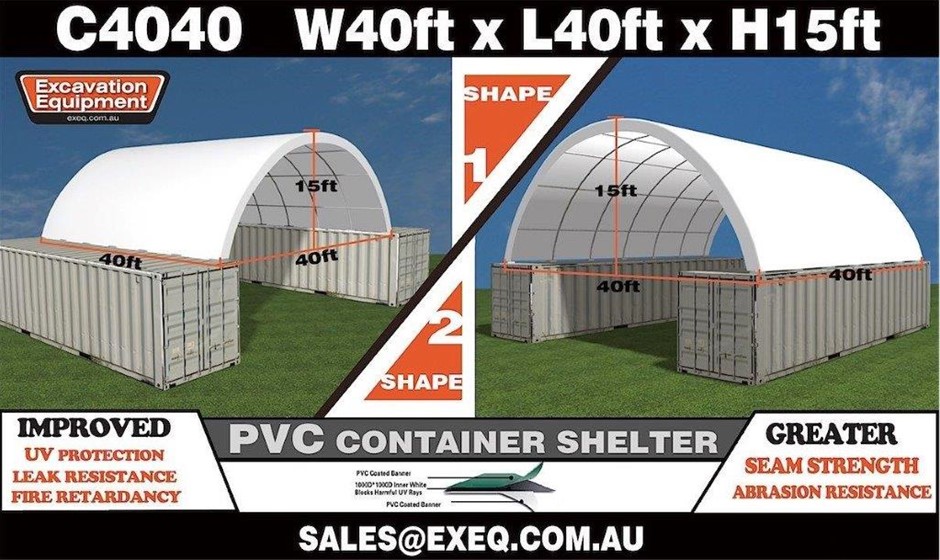 Unused Container Shelters - Perth