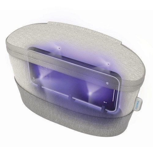 HOMEDICS UV Clean LED-C Portable Sanitiser Bag, Grey. Buyers Note - Discou