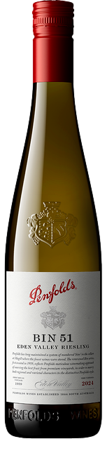 Penfolds Bin 51 Riesling 2024 (6x 750mL). Eden Valley