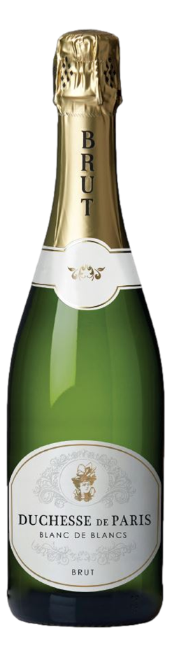Duchesse De Paris Brut Blanc De Blancs NV (6x 750mL), France.