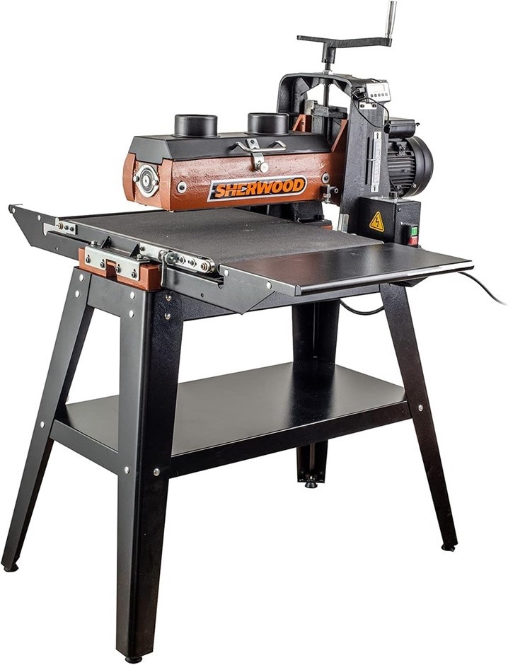 SHERWOOD 16 inch Wide Drum Sander Extension Table. NB: Extension Table Only