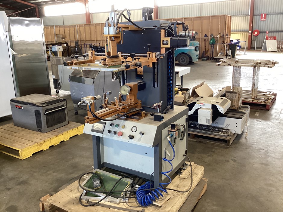 Screen & UV Printer, Compressor & Wine Production Materials