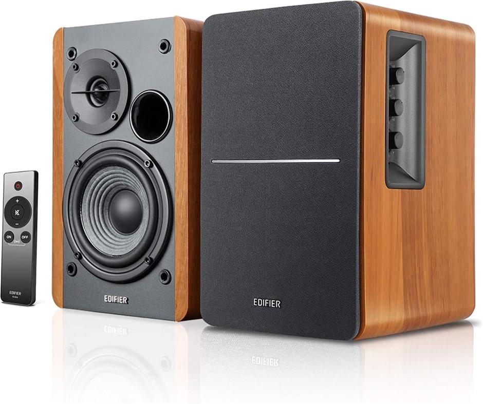 EDIFIER R1280Ts Powered Bookshelf Speakers - 2.0 Stereo Active Near Field M