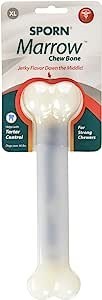 4 x SPORN Durable Jerkey Favour Marrow Chew Bone Dog Toys, Extra Large.